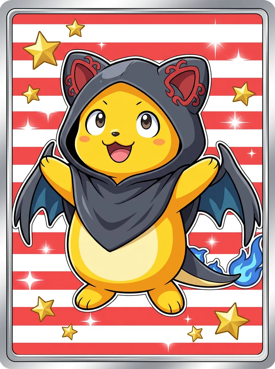 PSA10 ポンチョを着たピカチュウ